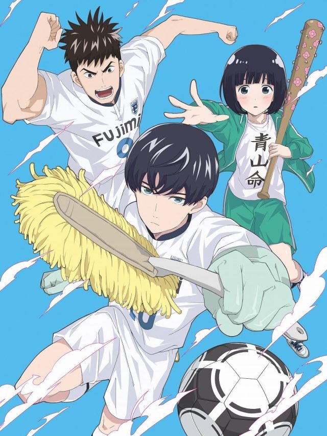 Conheça o Anime Clean Freak! Aoyama